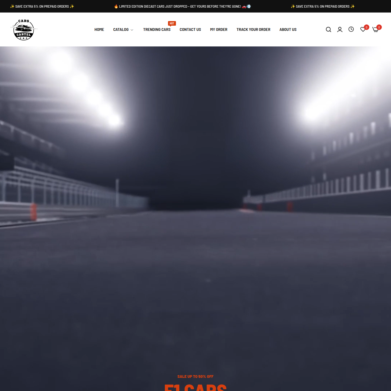 CarsCartel.com Premium Licensed Diecast Models in India