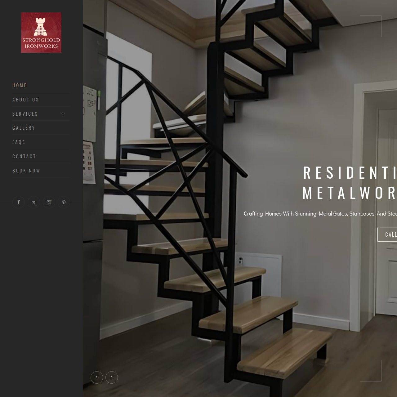 Strongholdironworks.co.uk Elegant Residential Metalwork