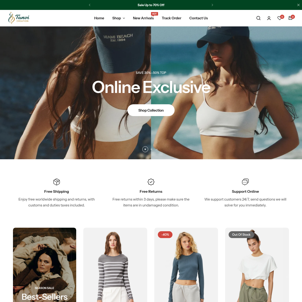 Tanvicreation.online: Stylish Ethnic Wear For Modern Women