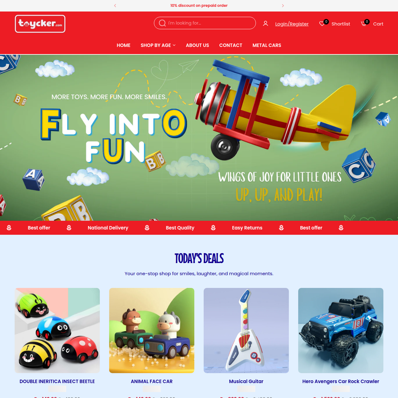 Toycker.com Collections A–Z Products at Best Prices